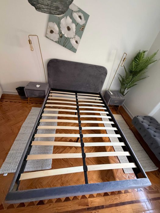 Estrutura Cama 200x140cm com cabeceira