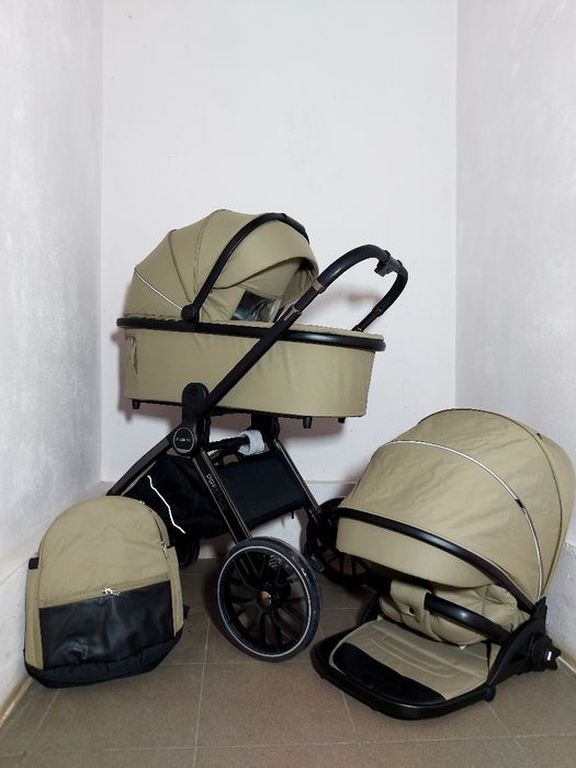 Коляска новинка 2025 року El.camino  Prestige  посилена амортизація