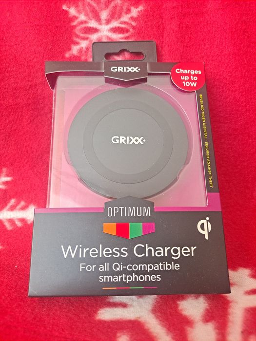 Ładowarka indukcyjna GRIXX Optimum 10W Czarny