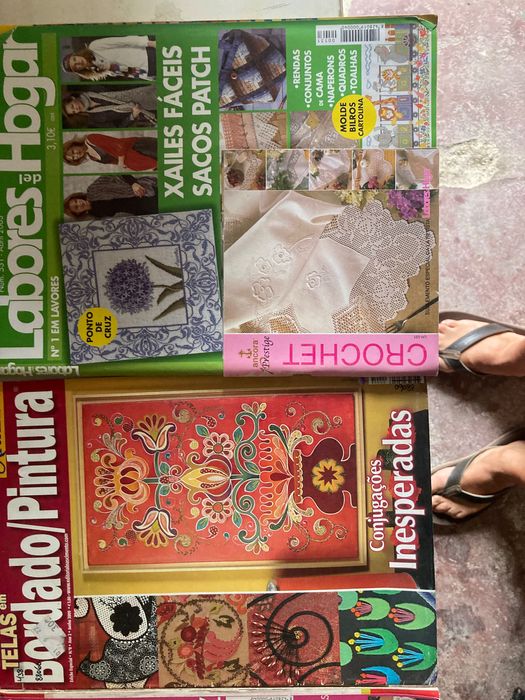 Lavores * Ponto Cruz * Revistas