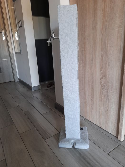 Kran ogrodowy jasnoszary