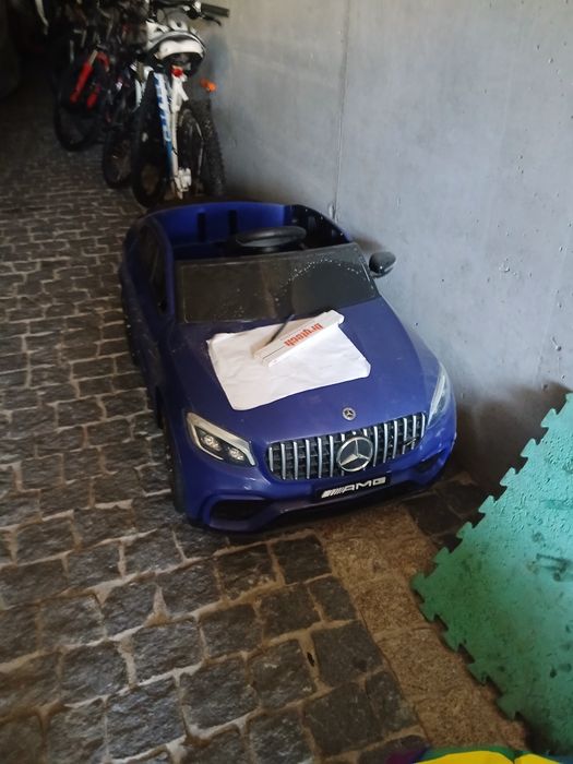 Carro eletrico de bebes Mercedes (avariado)