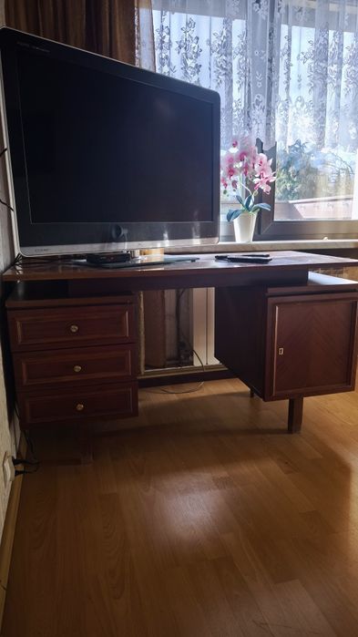 Biurko retro z krzeslem