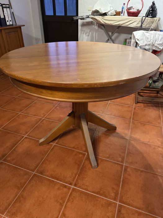 Mesa madeira extensivel