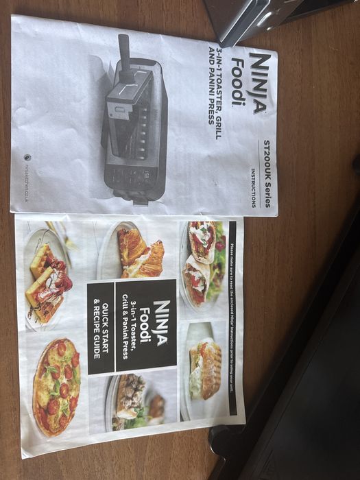 Ninja foodi 3 в 1 тостер , гриль та паніні прес