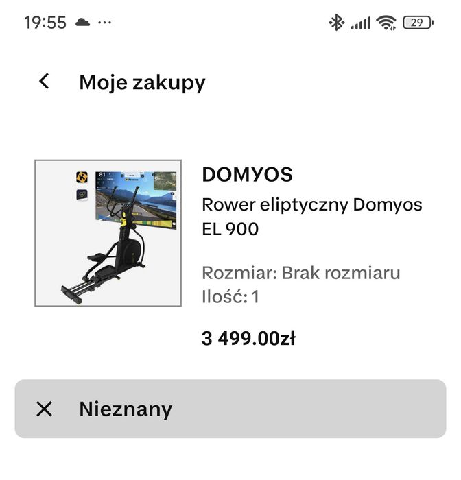 Orbitrek Domyos EL900