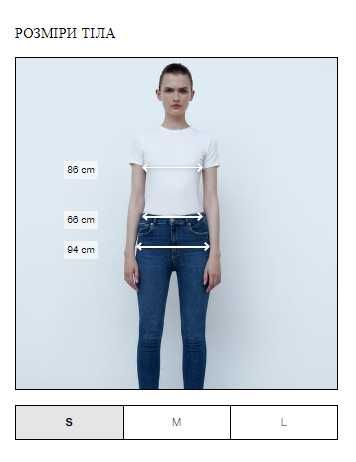 Комбінезон ромпер в рубчик Zara
