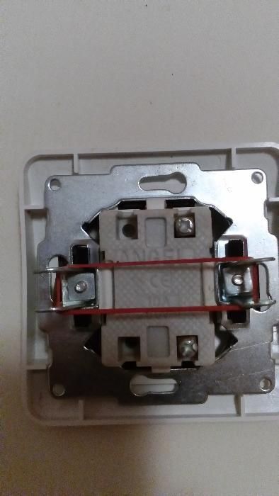 3 Interruptores NOVOS - 1simples, 1duplo e 1de Tv/ Rádio64739242486913121