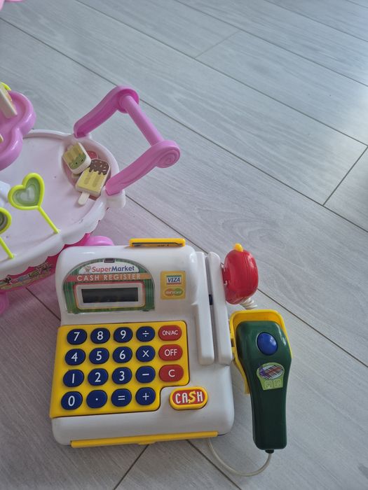 Zestaw zabawek kasa fiskalna