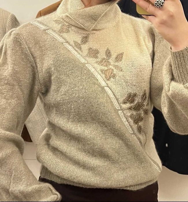 Camisola de malha vintage tam. S/M