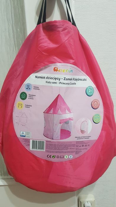 Namiot dziecięcy zamek księżniczki