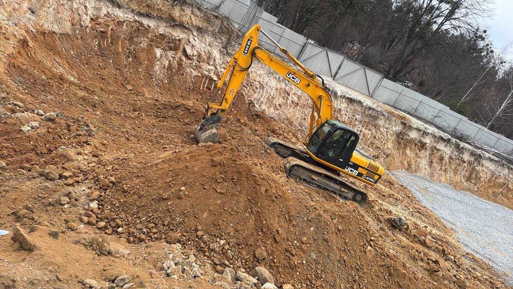 оренда екскаватора JCB CX4 (гідробур, грейдер)