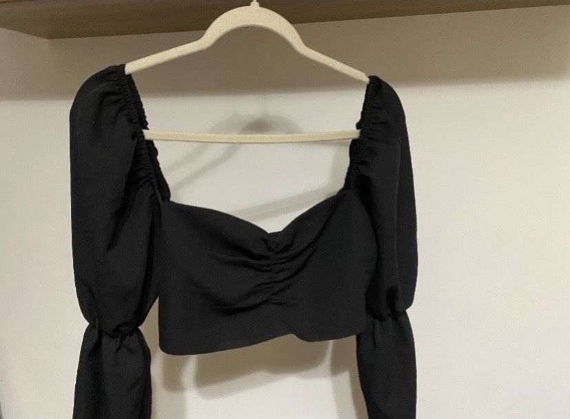 Czarny   top   M