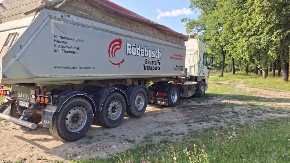 ДАФ CF 85 прицеп кархел