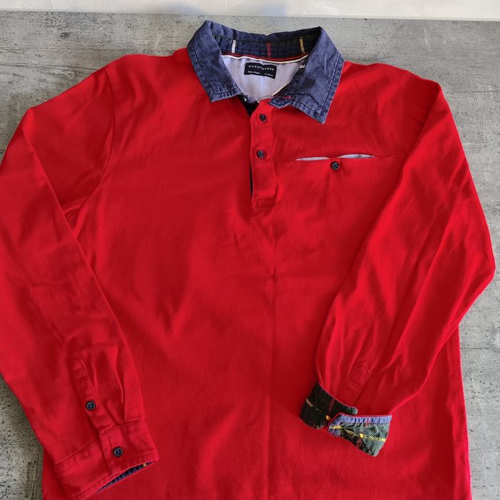 Polo, polówka chłopięca,bluzka z długim rękawem Nukutavake rozmiar 160