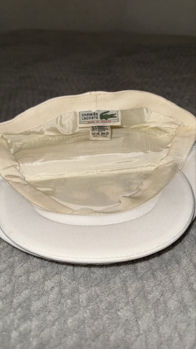 Chapeu Lacoste Branco