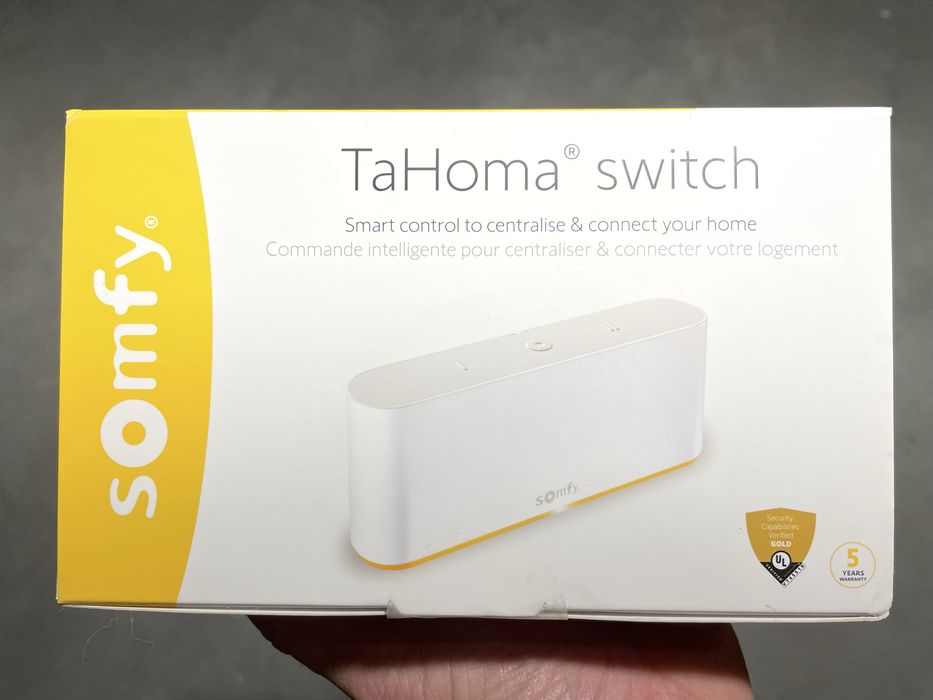 Somfy TaHoma Switch Smart Home – Nowa, nieużywana, komplet
