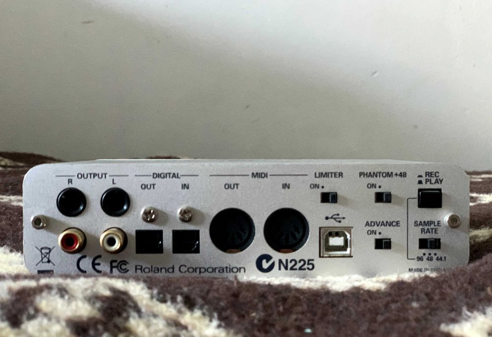 Interface MIDI USB Roland Edirol UA 25