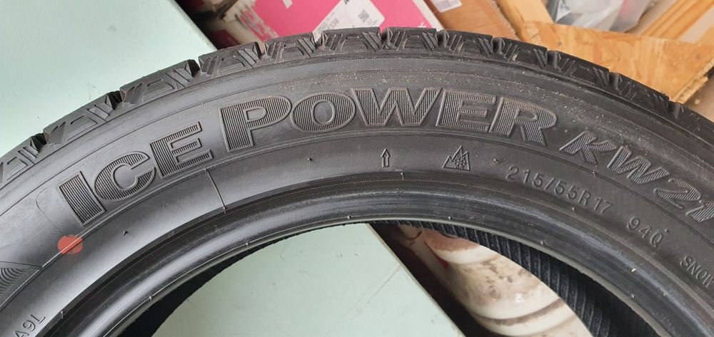 Резина,шины KUMHO ICE POWER KW21 215 55 R17