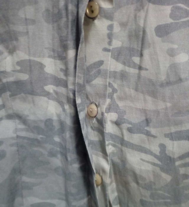 Koszula moro jasna Elite gwiazdki naszywka 38 piękna