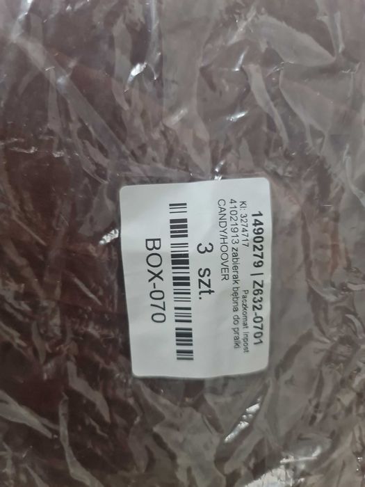 Mieszak Zabierak pralki CANDY/HOVER nowe nie używane