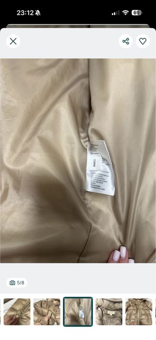 Оригінальний Пуховик michael kors