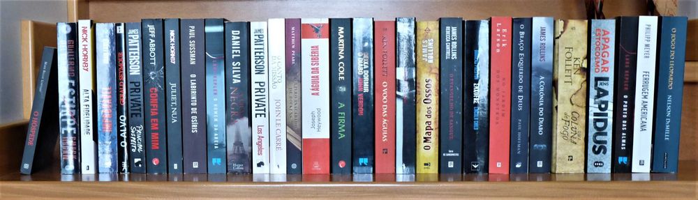 31 livros praticamente novos em língua portuguesa (4/5 livros -20 euro