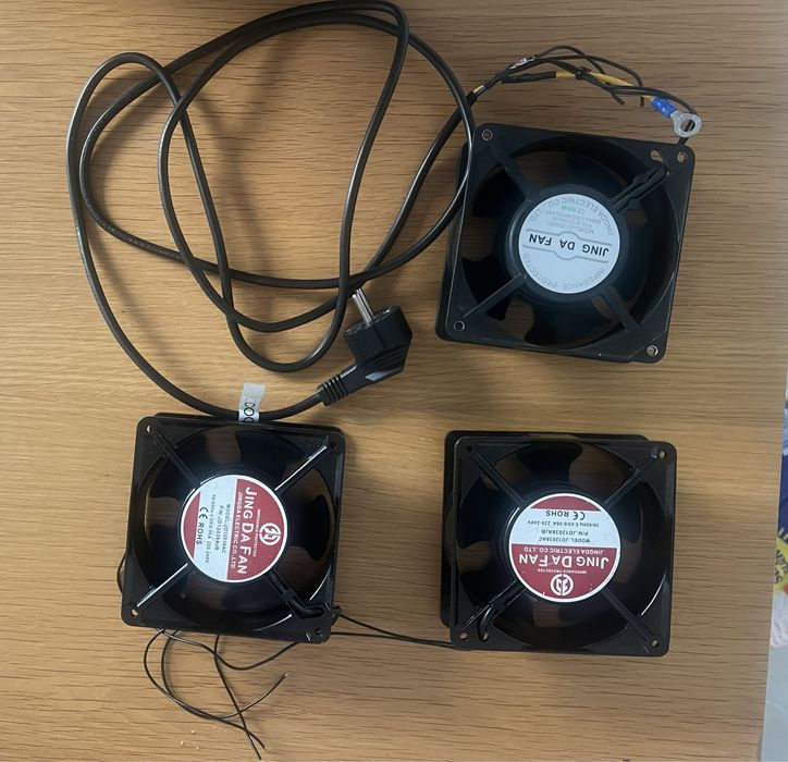 Ventoinhas Coolers Bastidor