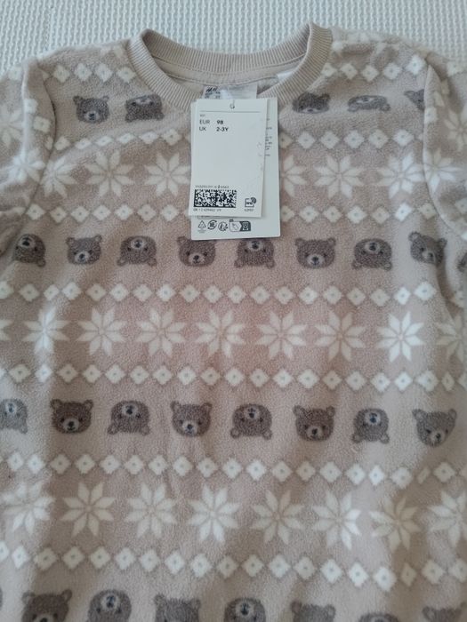 Dzieci Pizama polarowa  r 80-86