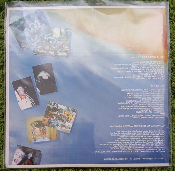 Vinil O beco dos gambozinos