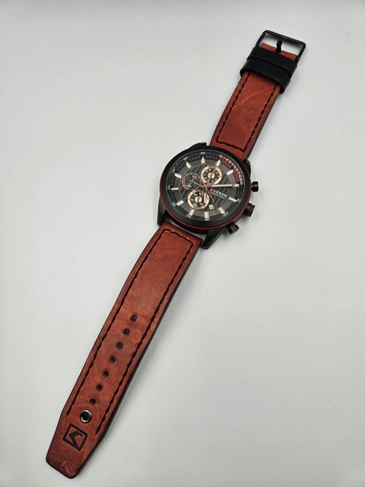 Zegarek męski Curren Chronograph duża linia 47mm
