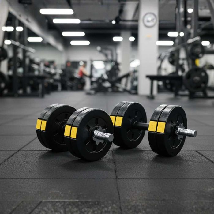 Гантелі розбірні Besport PowerPro 2х11 кг (22кг) для дому, фітнесу