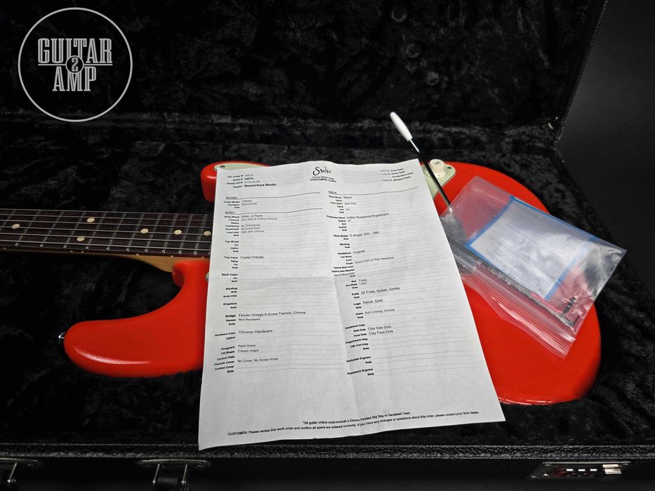 2014 Suhr Custom Classic S Custom Order Scott Henderson Spec