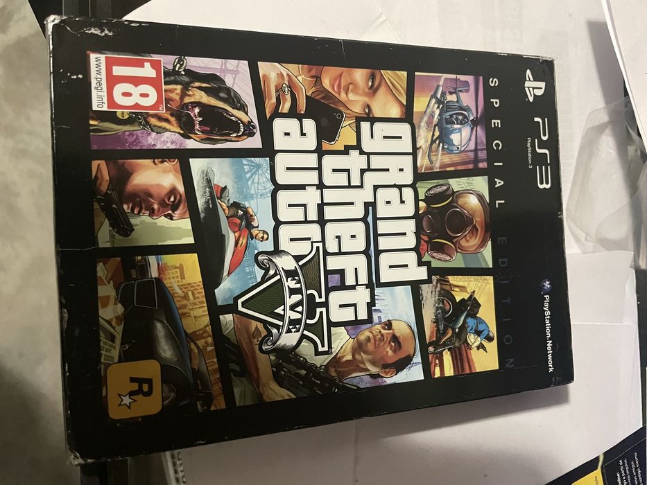 Caixa jogo Gta V Special Edition
