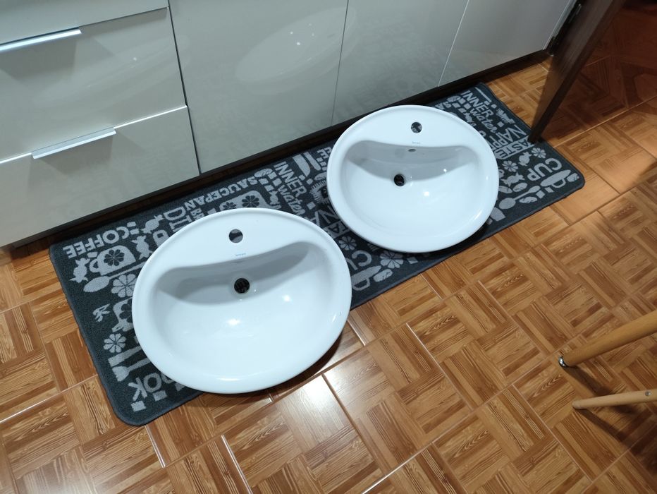 Lavatorio de encastrar loiça Sanitana