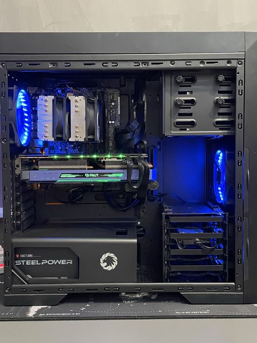 GTX 1080Ti 11GB | i7-7700 | 16GB DDR4 | 256GB +500GB | 750W Ігровий ПК