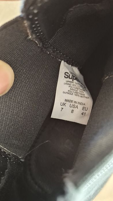 Sztyblety męskie botki SuperDry