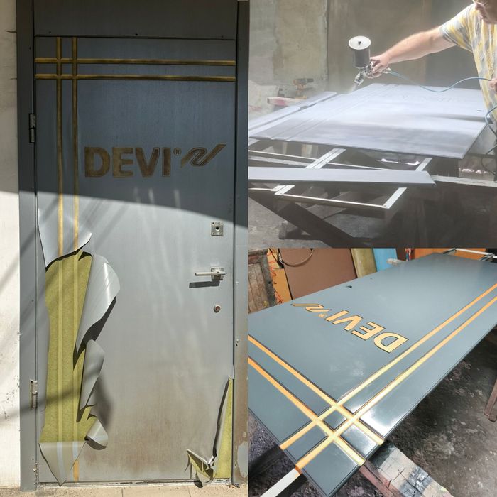 Ремонт дверей, установка входных металлических дверей