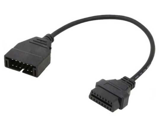 Перехідник GM12 12 pin)-16 pin Lanos, Daewoo Sens  ВАЗ, Таврія Славута