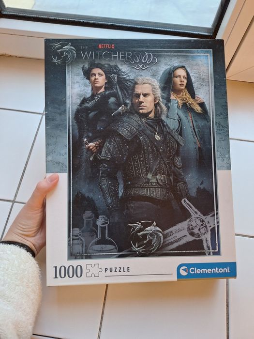 Puzzle Wiedźmin 1000 sztuk Clementoni