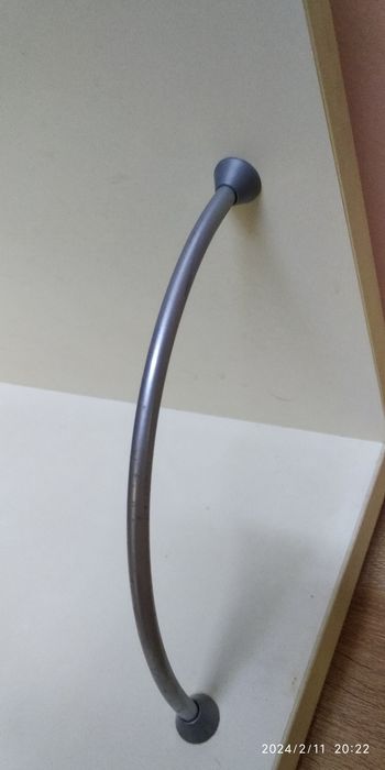 Полка настенная+панель, белый дсп, 2 м