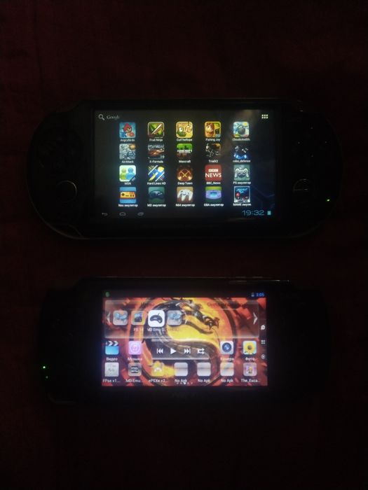 Лот 2шт схожа на PSP але Android Продаж чи Обмін консоль приставка гра