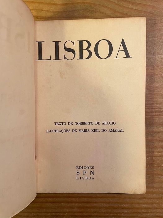 Lisboa - Norberto de Araújo e Maria Keil (portes grátis)