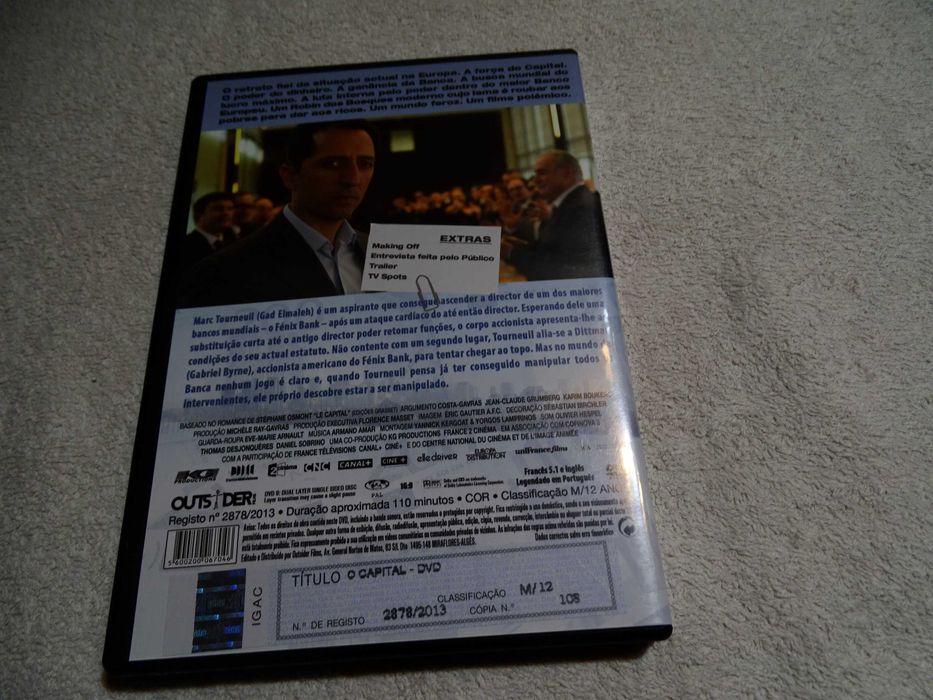 DVD-O capital-Um filme de Costa Gavras