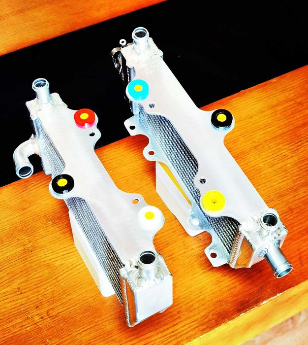 Radiadores Alumínio Yamaha YZ250 de 1996 até 2001