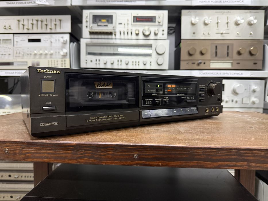 ‼️ Magnetofon kasetowy Technics RS-B305 Audio Room