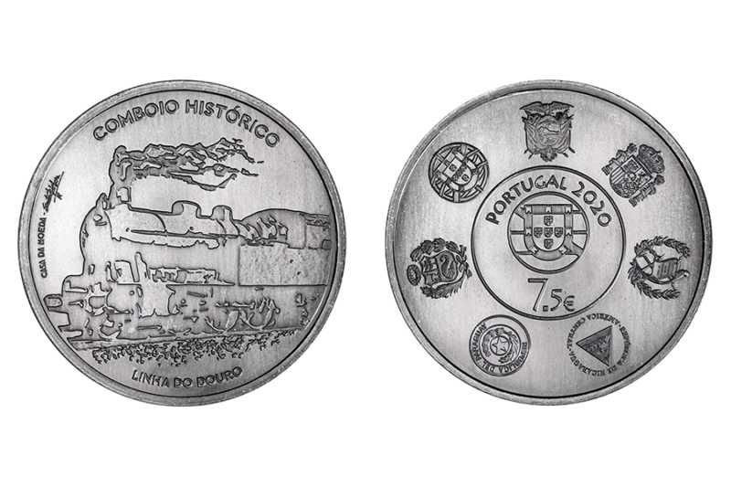 Moeda comemorativa 7,50 euros UNC desde