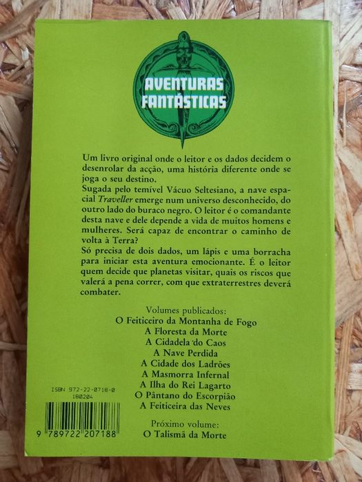 Aventuras Fantásticas, 4 - A Nave Perdida, como novo - PORTES INCLUÍDOS