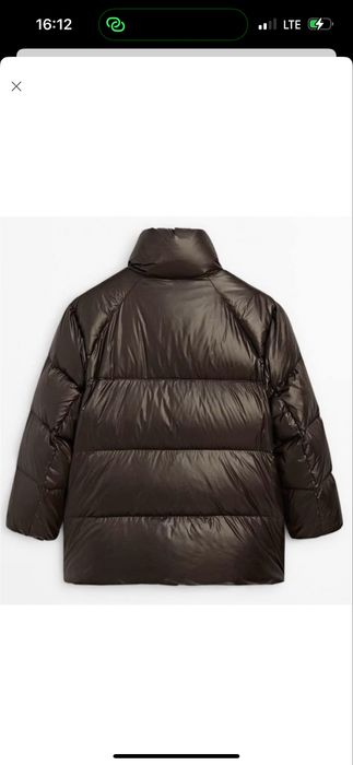 Куртка пуховик Massimo Dutti S розмір