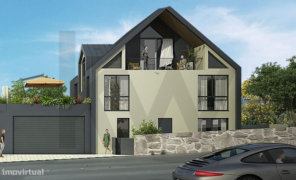 Moradia T3 de Luxo com garagem e piscina em Santo Tirso